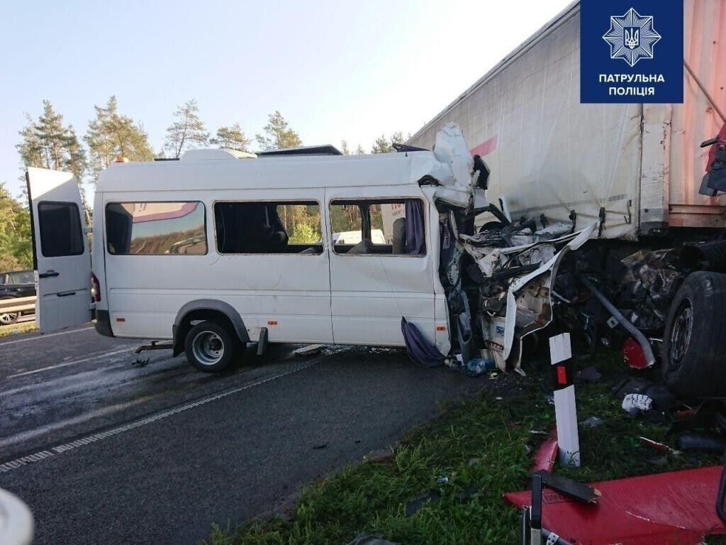 Авария случилась в Бориспольском районе.