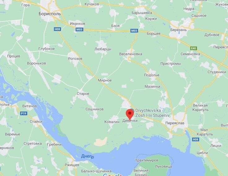 Полигон расположен в селе Девички. dqxikeidqxituant