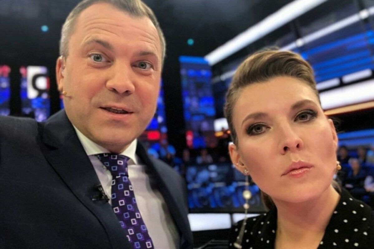 Оольга Скабеева и Евгений Попов.