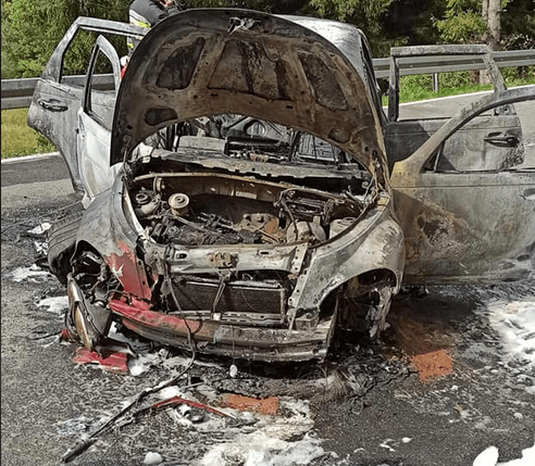 Сначала водитель заявил, что был в салоне один.