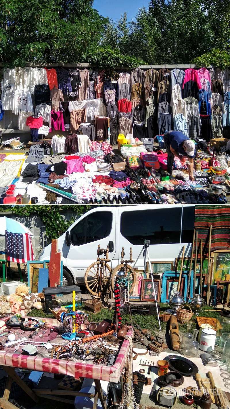 Барахолка на