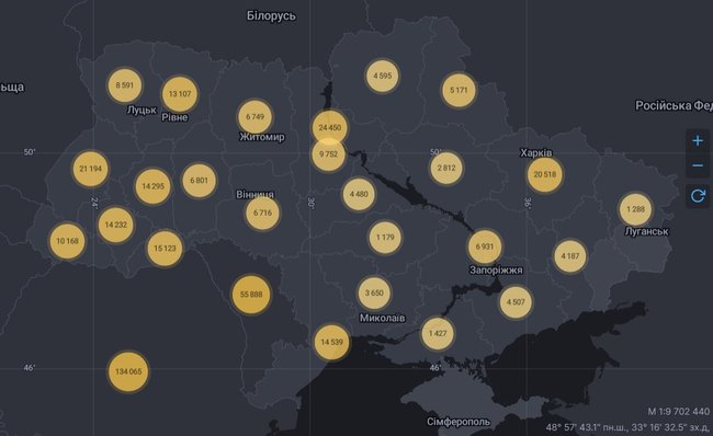В Украине за сутки 4140 новых случаев коронавируса COVID-19 01 В Украине за сутки 4140 новых случаев коронавируса COVID-19 01 dqxikeidqxidqeant