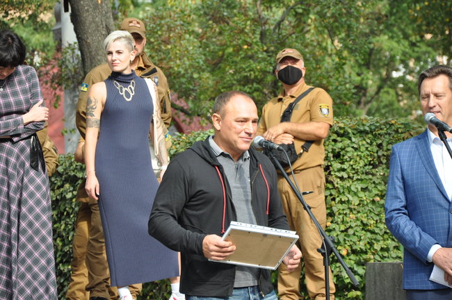 Памятник визволителю Криму Болбочану відкрили в Києві 04 Памятник визволителю Криму Болбочану відкрили в Києві 04