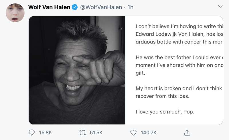 О смерти знаменитого музыканта сообщил его сын. dqxikeidqxidqeant