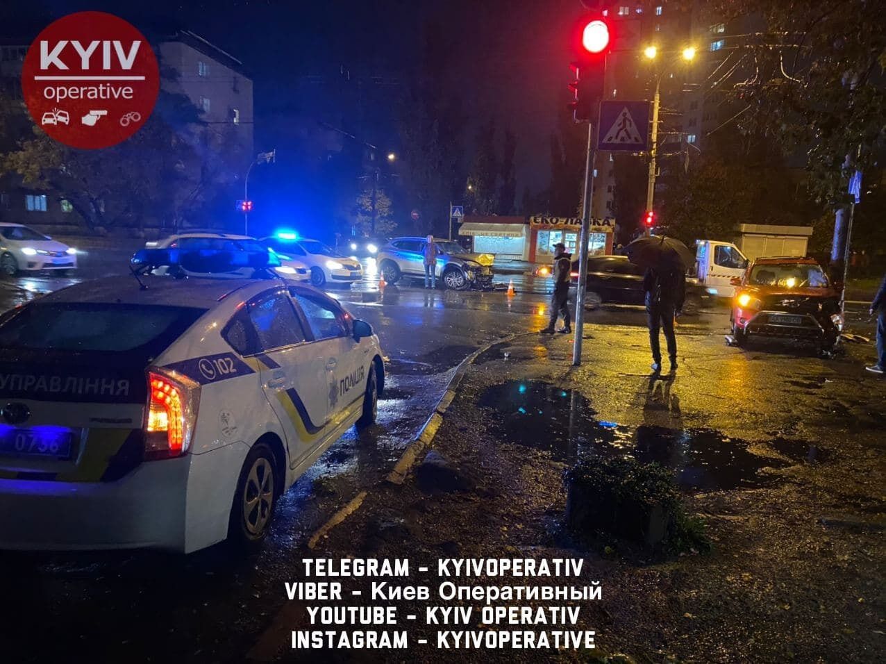 ДТП в Киеве на Виноградаре