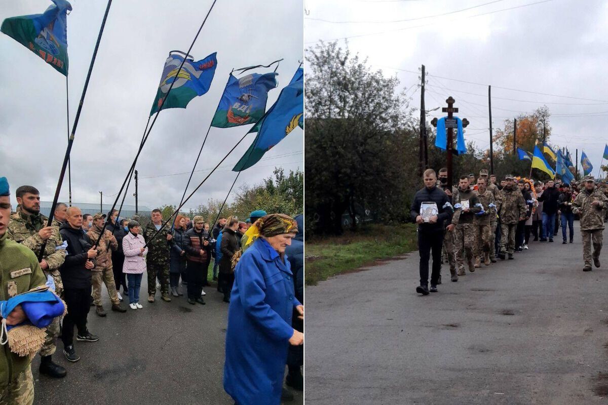 Владимира Бондарюка провели в последний путь на Николаевщине