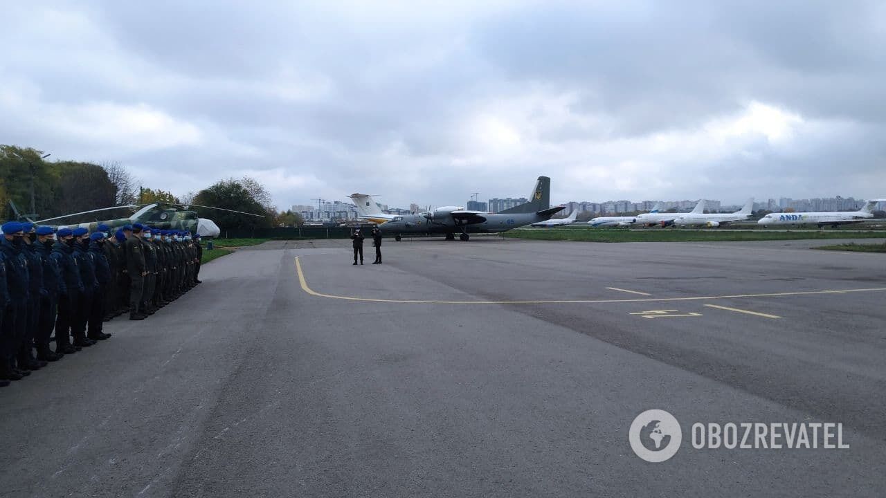 Маркива встречают в Киеве.