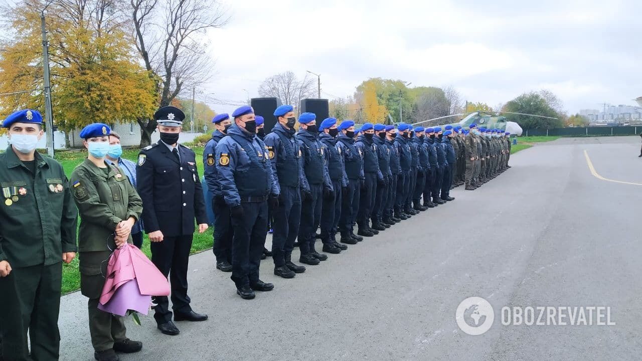 Маркива встречают в Киеве.