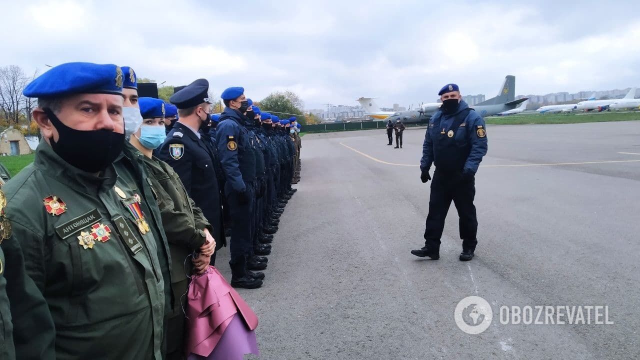 Маркива встречают в Киеве.