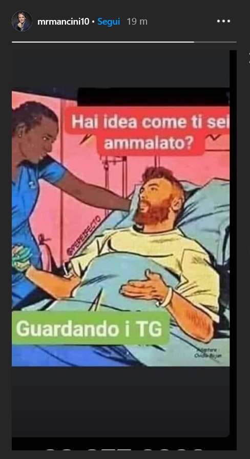 Шутка про COVID-19 от Манчини dqxikeidqxidqeant