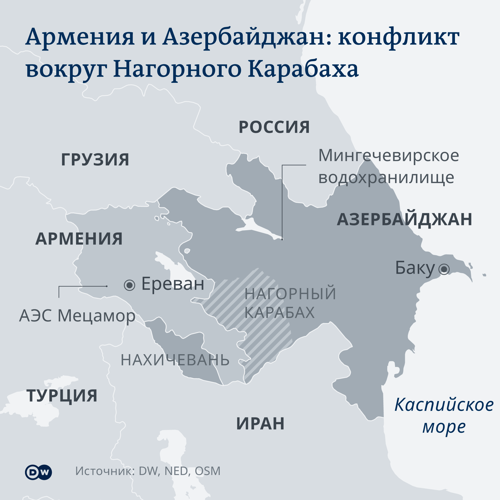 Karte - Armenien/Aserbaidschan - RU Karte - Armenien/Aserbaidschan - RU dqxikeidqxidqeant