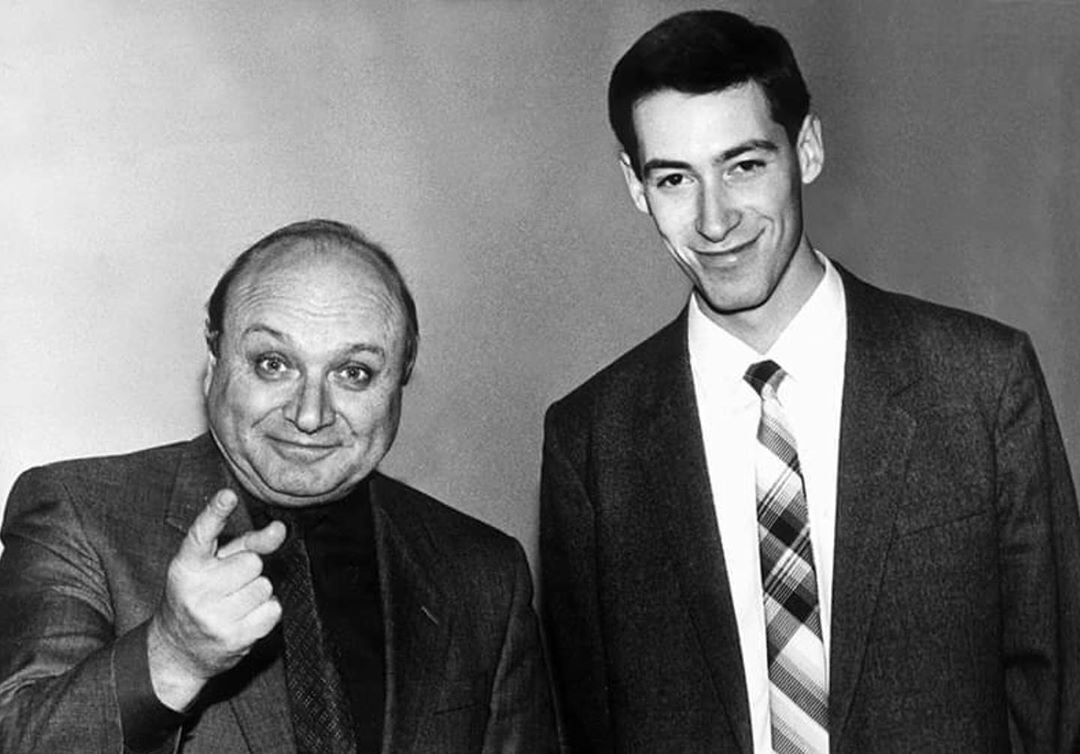 Молодой Дмитрий Гордон с Жванецким.