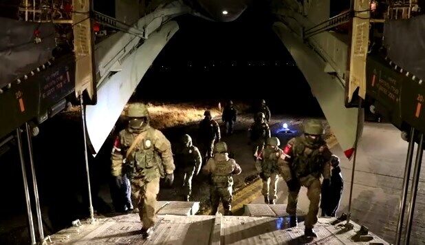 Переброска миротворцев в Карабах. dqxikeidqxidqeant