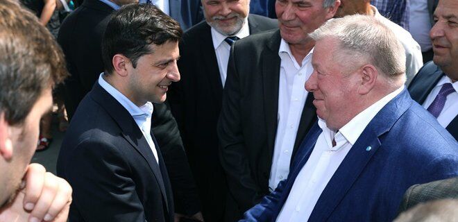 Владимир Зеленский и Александр Дегтярев