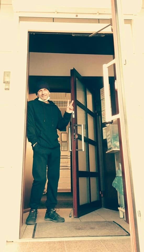 Владимир Балух в центре реабилитации. dqxikeidqxidqeant