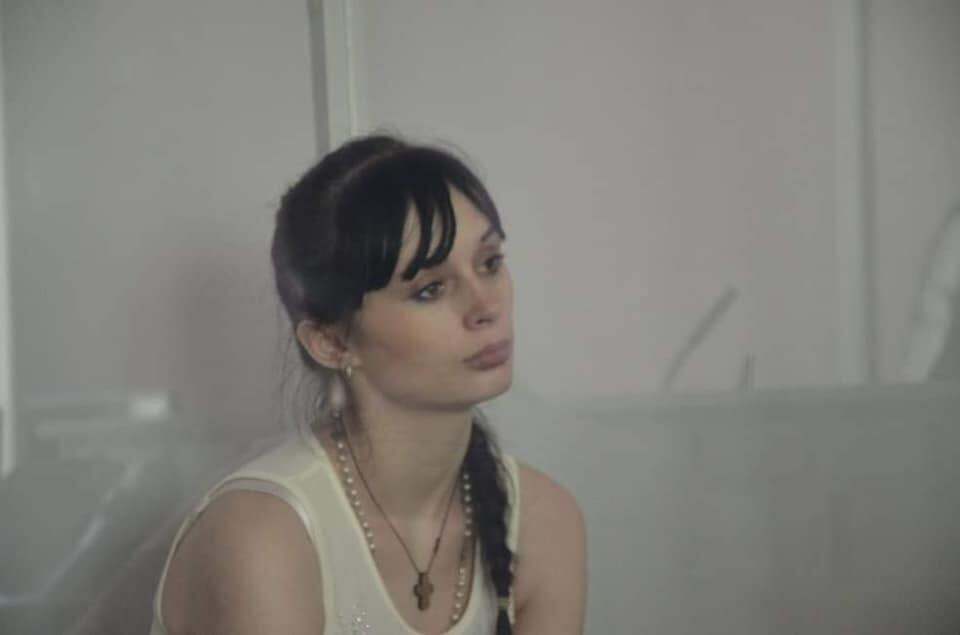 Кристина Антонова на заседании суда. dqxikeidqxidqrant