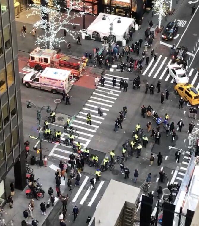 На Манхэттене пострадало шесть человек