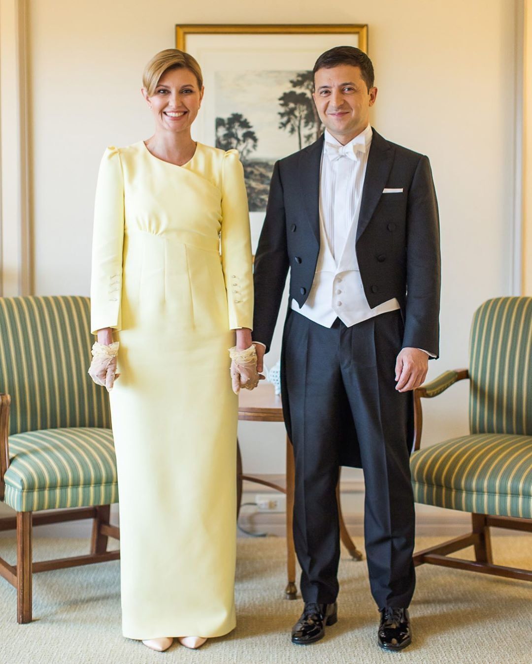 Елена Зеленская с супругом Владимиром. dqxikeidqxidqeant