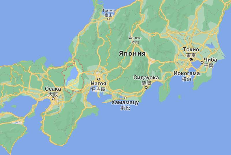 Префектура Сига в Японии. dqxikeidqxidqrant