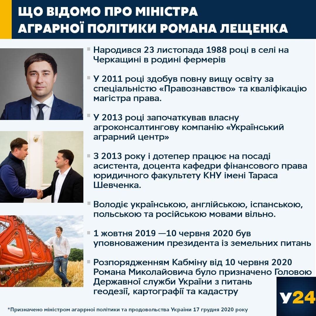 В Украине восстановили Министерство агрополитики и избрали его главой Лещенко dqxikeidqxidqeant