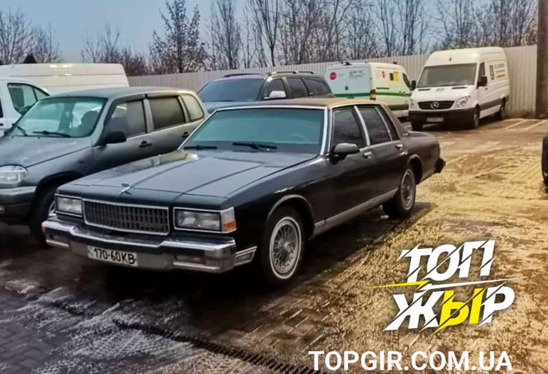 Бронированный Chevrolet Caprice Евгения Щербаня, который на днях засняли в Киеве dqxikeidqxiqqdant