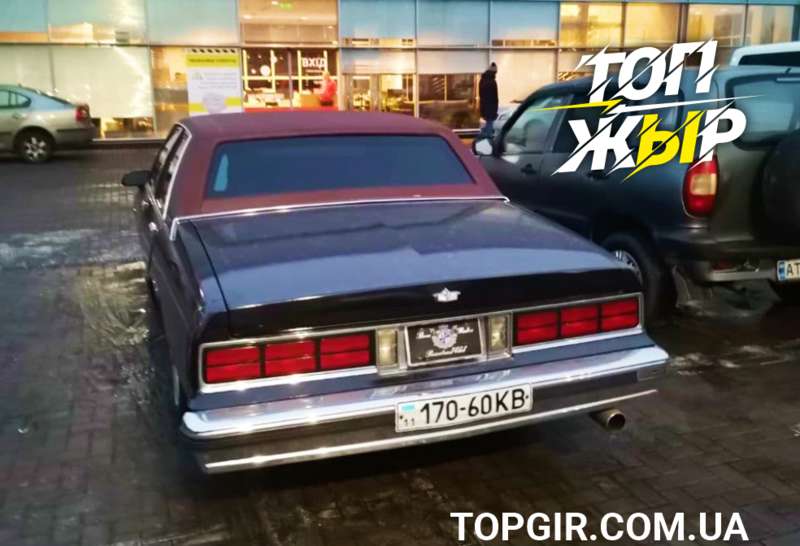 Машину заметили на СТО. По слухам, сейчас на ней ездит сын олигарха