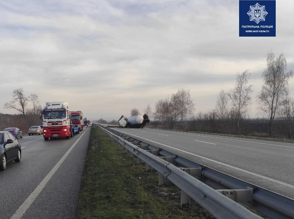 ДТП 25 декабря на трассе Киев-Харьков