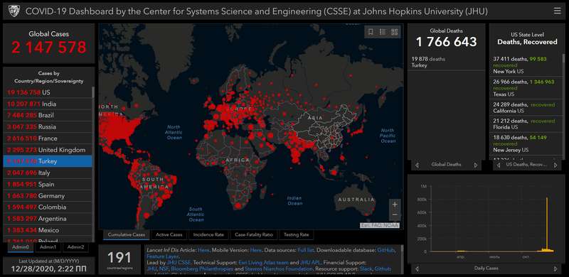 Карта распространения коронавирусной болезни dqxikeidqxidqrant