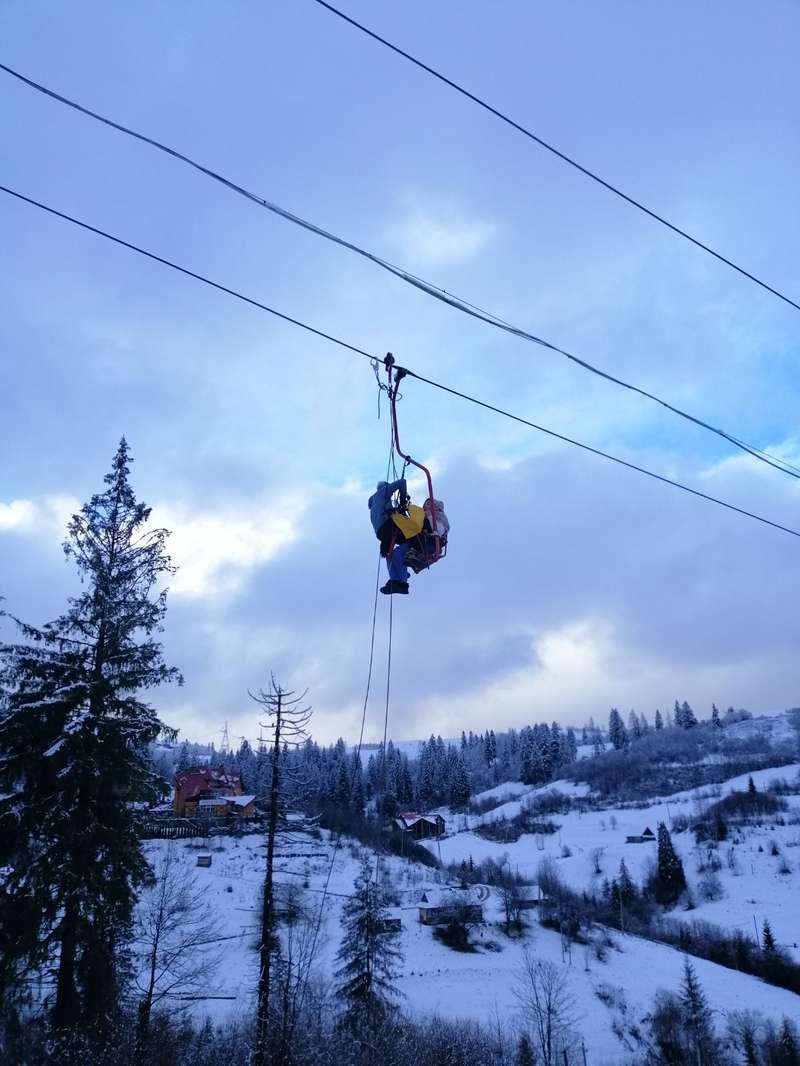 Их сняли спасатели