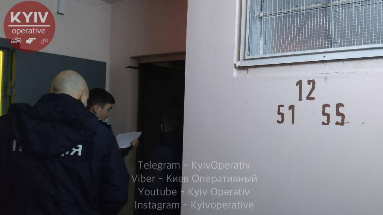 Полиция на месте пожара