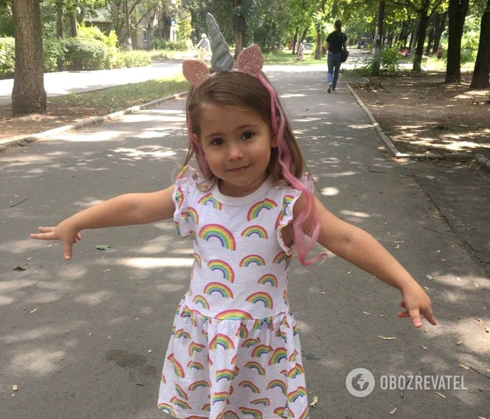 Трехлетняя Полина