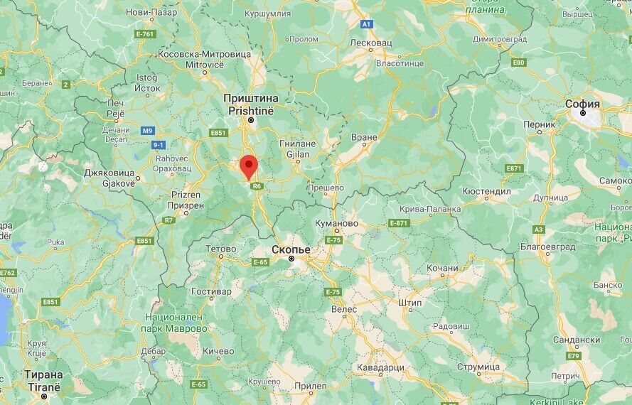 В городе Урошевац произошел взрыв в кафе dqxikeidqxidqrant