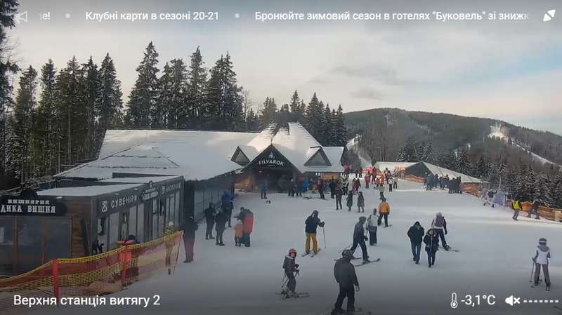 Туристы на отдыхе в Карпатах