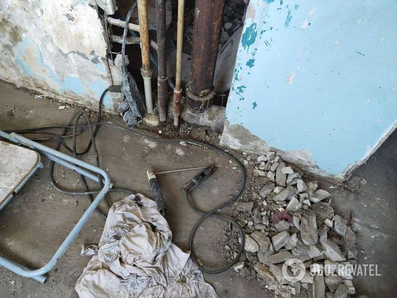 Взрыв произошел во время газосварочных работ.