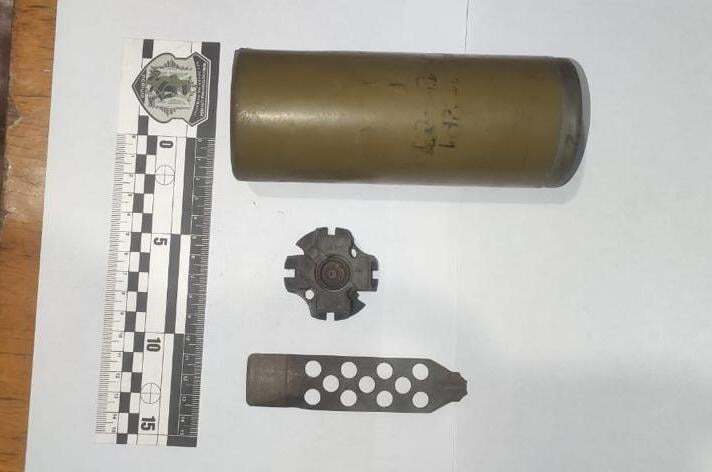 Одна из мин террортистов