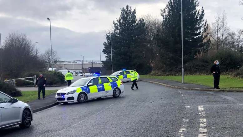 Полиция на месте инцидента dqxikeidqxidqeant