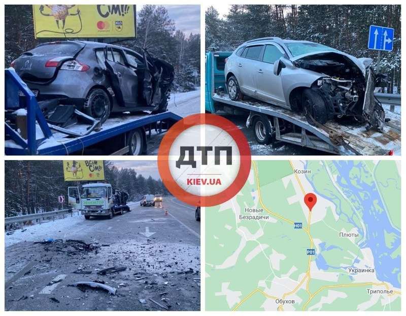 ДТП на выезде из Козина dqxikeidqxidqeant