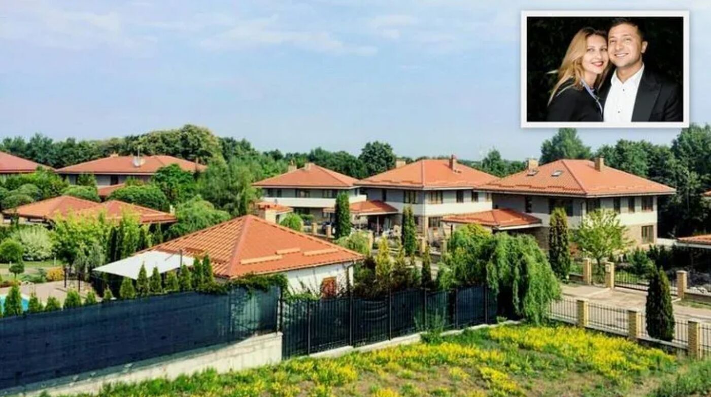 Площадь загородного поместья Зеленского – 353 кв. м.