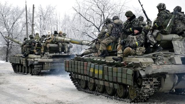 Вихід з Дебальцевого