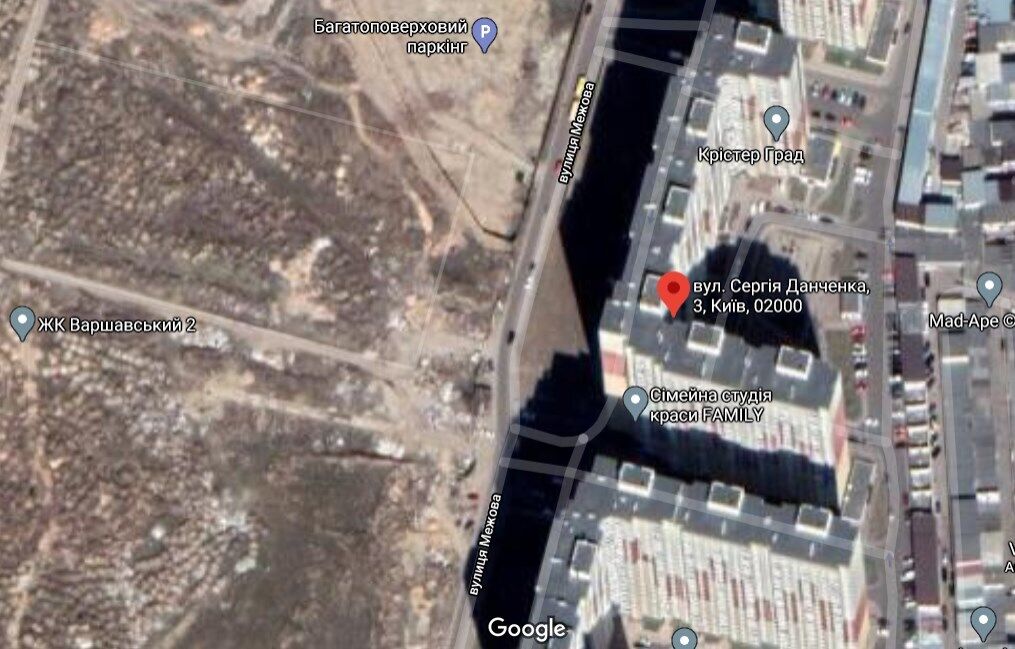 Преступление произошло на ул. Сергея Данченко в Киеве dqxikeidqxidqeant