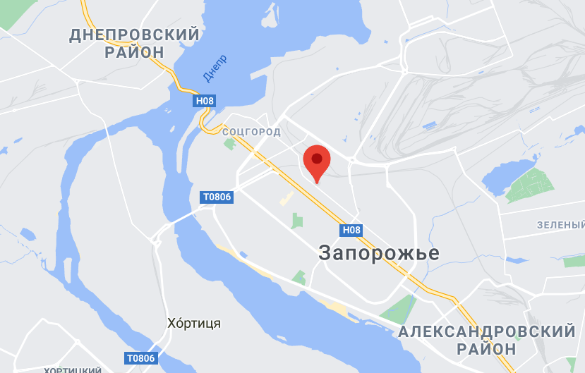 Улица Независимости в Запорожье. dqxikeidqxidqeant