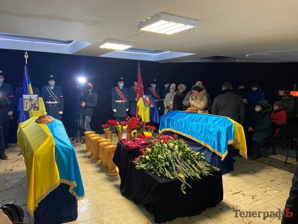 В Кременчуге попрощались с военнослужащими ВСУ dqxikeidqxidqeant