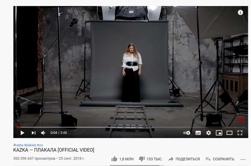 Клип на YouTube-канале dqxikeidqxiuuant