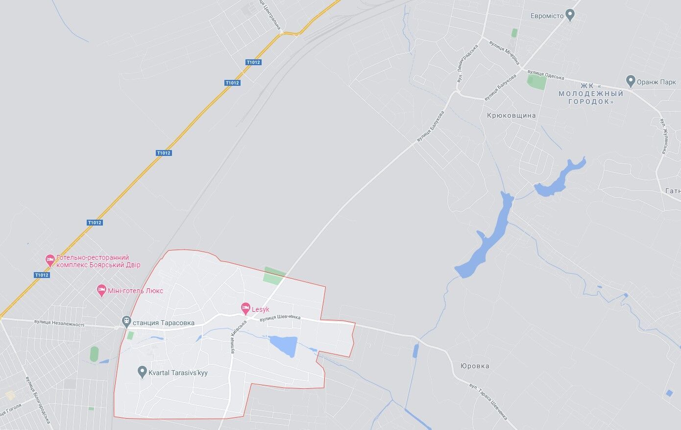 ДТП произошло в Киево-Святошинском районе . dqxikeidqxidqeant