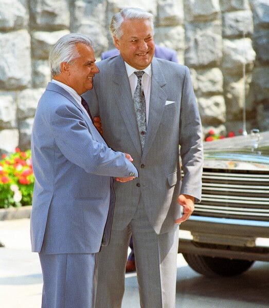 кравчук ельцин Борис Ельцин и Леонид Кравчук dqxikeidqxidqrant