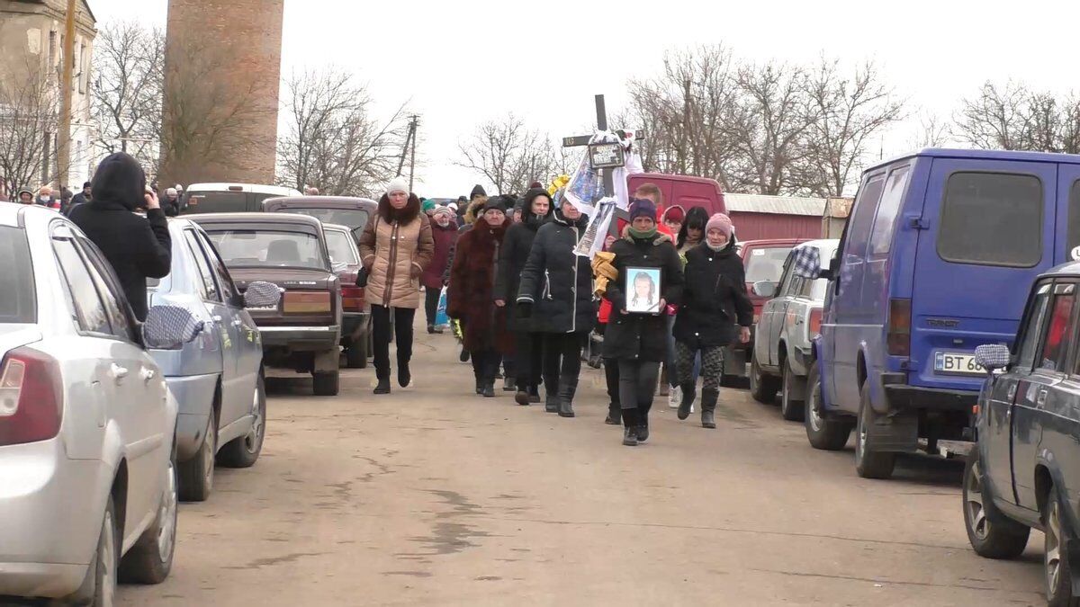 Похороны Марии Борисовой на Херсонщине. dqxikeidqxidqrant