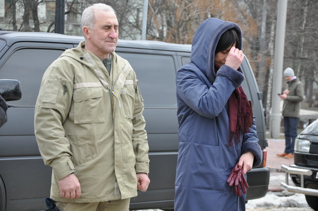 Чествования по случаю Дня добровольца на Михайловской площади в Киеве 05