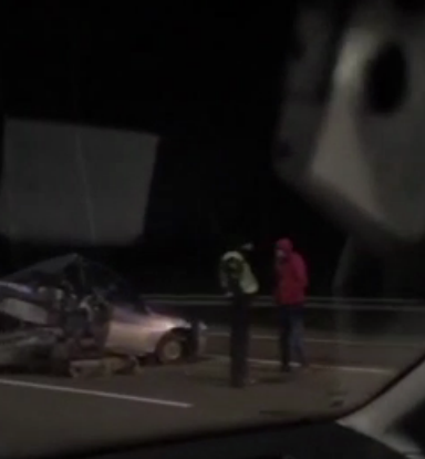 ДТП на трассе в сторону аэропорта "Борисполь"