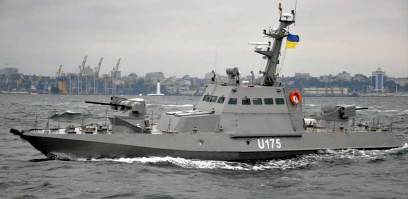готовый мбак Гюрза-М, военно-морские силы Украины, артиллерийский катер