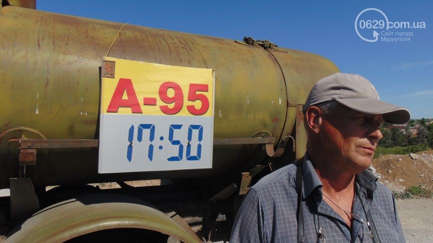 Батальон «Днепр -1» и «Мариупольская Дружина» опасно пересеклись на продаже бензина (ФОТОРЕПОРТАЖ) (фото) - фото 1 dqxikeidqxidqeant